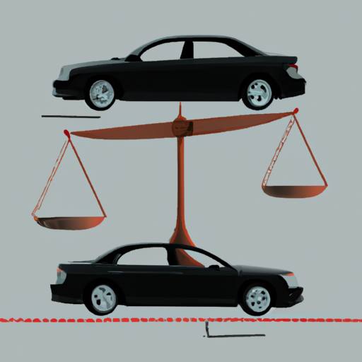 המחשה של קנה מידה מאוזן, המייצג את הפתרון ההוגן שעורך דין תאונות דרכים יכול לעזור להשיג